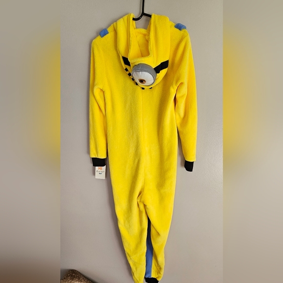 Despicable Me Minion One Piece Pajama/Costume - Unisex S - Picture 2 of 5